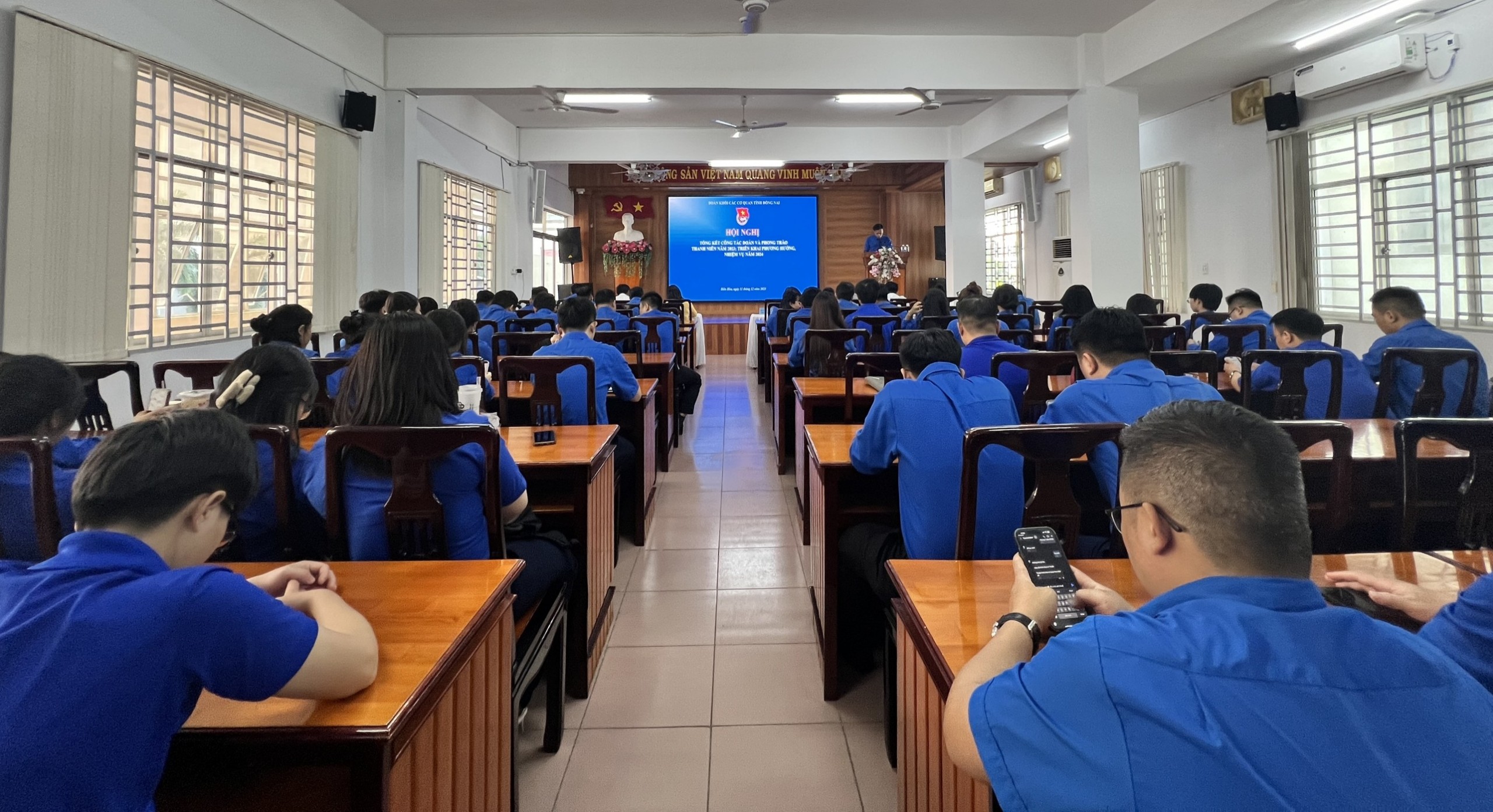 Đoàn Khối các cơ quan tỉnh  tổng kết công tác Đoàn và phong trào thanh niên năm 2023